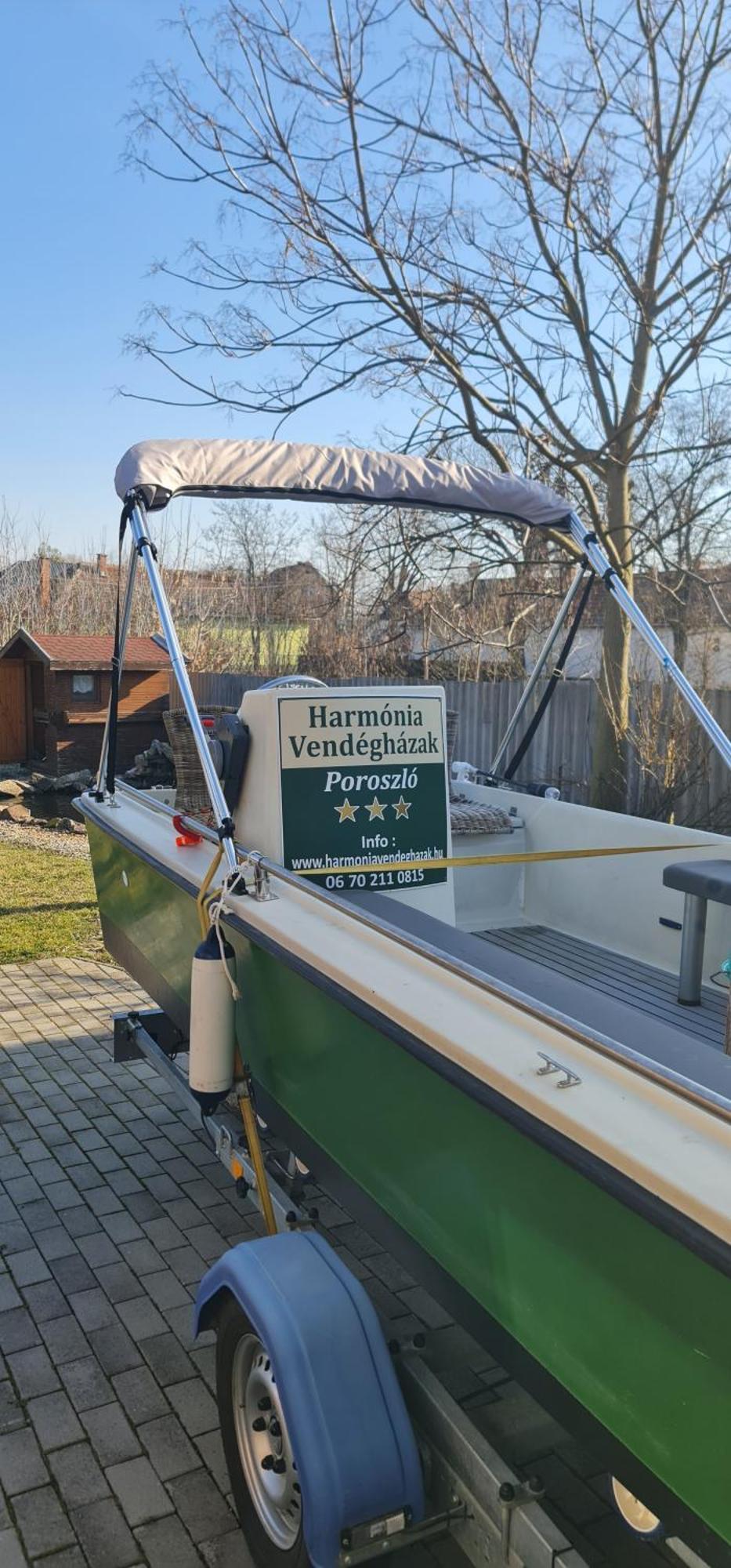 Harmonia Vendeghaz Appartement Poroszló Buitenkant foto